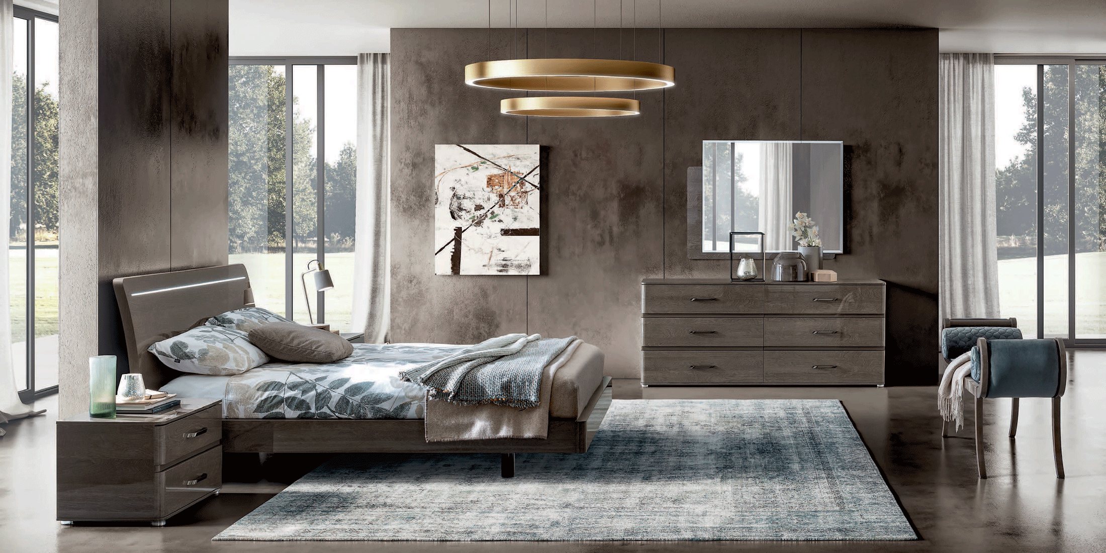 Maia Bedroom Set Additional Items p10159 By ESF Furniture