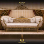 Handmade Serenity Ivory Sofa 11