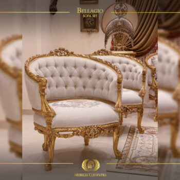 Handmade Bellagio Gold Chair