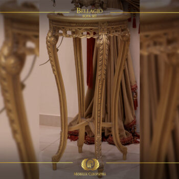 Handmade Bellagio Gold End Table