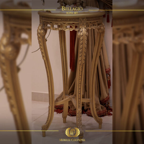 Handmade Bellagio Gold End Table 6