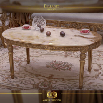 Handmade Bellagio Gold Coffee Table