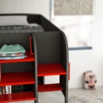 Gamer Bed Red and Black