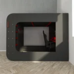 Gamer Bed Red and Black