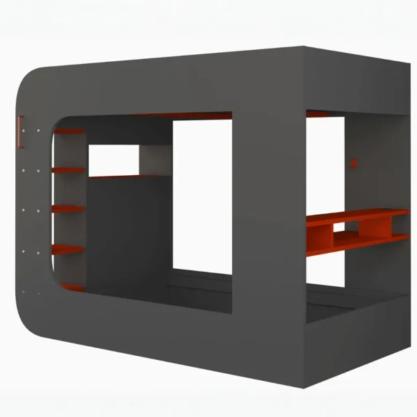 Gamer Bed Red and Black