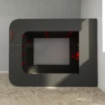 Gamer Bed Red and Black