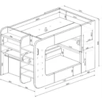 Gamer Bed Red and Black By ESF Furniture - Image 14