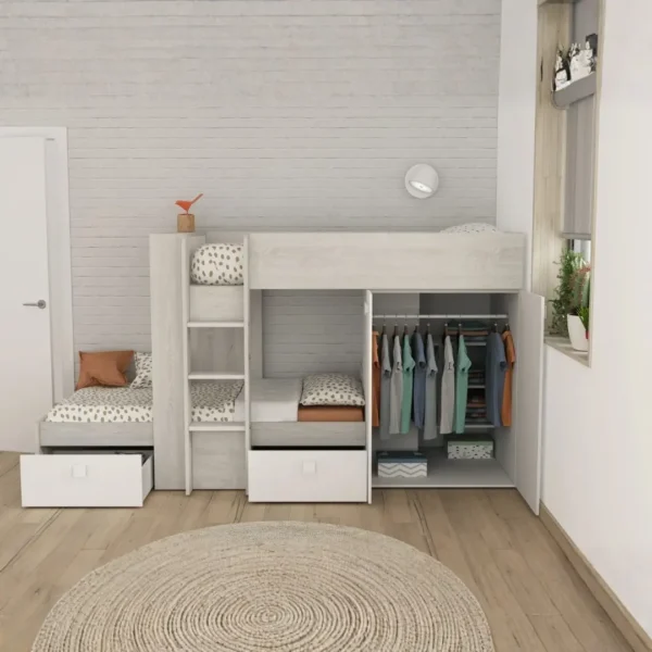 Bo1 Reversible Bunk Bed 190cm