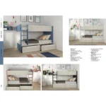 4.0 Reversible Bunk bed 200cm