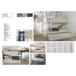 4.1 Reversible Bunk bed 200cm