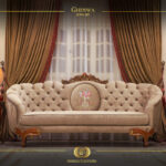 Handmade Ghenwa Brown Sofa 13