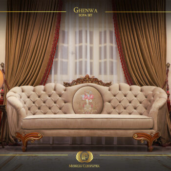 Handmade Ghenwa Brown Sofa