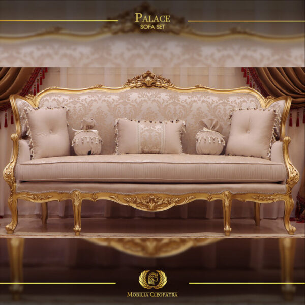 Handmade Palace Gold Sofa 6