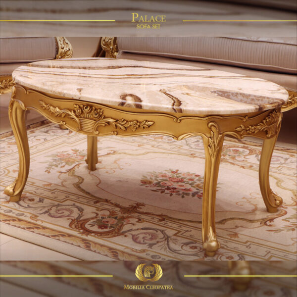 Handmade Palace Gold Coffee Table 6