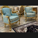 Handmade Cesar Green Chair 10