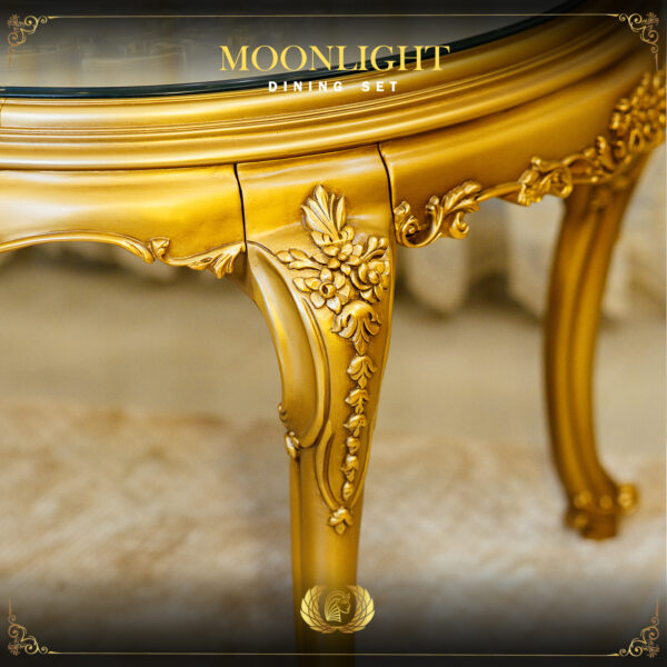 9pcs Handmade Moonlight Blue Dinning Set 16