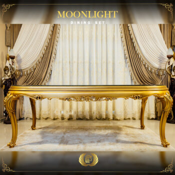 Handmade Moonlight Blue Dinning Table