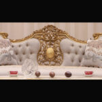 Handmade Bellagio Gold Loveseat 20