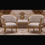Handmade Bellagio Gold Chair 14