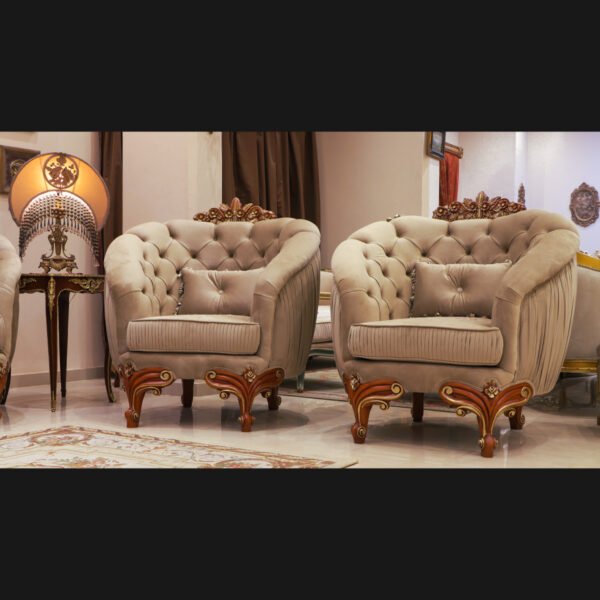 Handmade Ghenwa Brown Chair 9