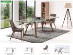 Mat 8811 Dining Table i27635 By ESF Furniture Luxury Dining Tables Mobilia Cleopatra 24 Mat 8811 Dining Table i27635 By ESF Furniture 24