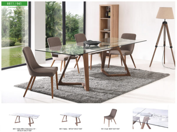 Mat 8811 Dining Table i27635 By ESF Furniture 14