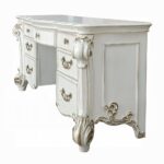 Vendome Vanity Desk in Antique Pearl Finish BD01507 By ACME Bedroom Vanities Mobilia Cleopatra 17 Vendome Vanity Desk in Antique Pearl Finish BD01507 By ACME 17