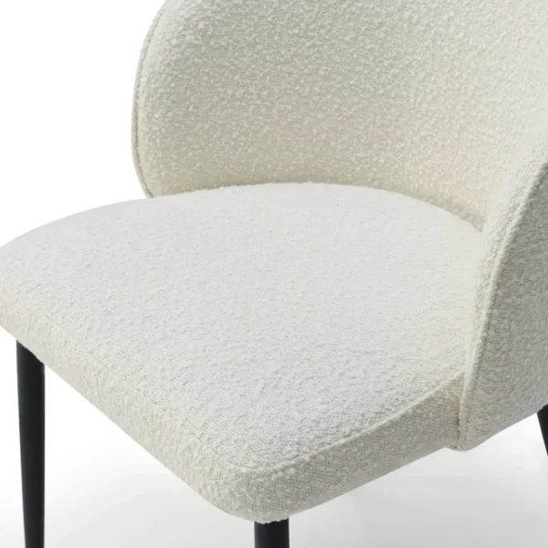 2107 Dining Chair Black Legs