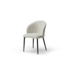 2107 Dining Chair Black Legs