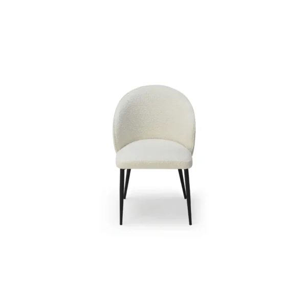 2107 Dining Chair Black Legs