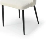 2107 Dining Chair Black Legs