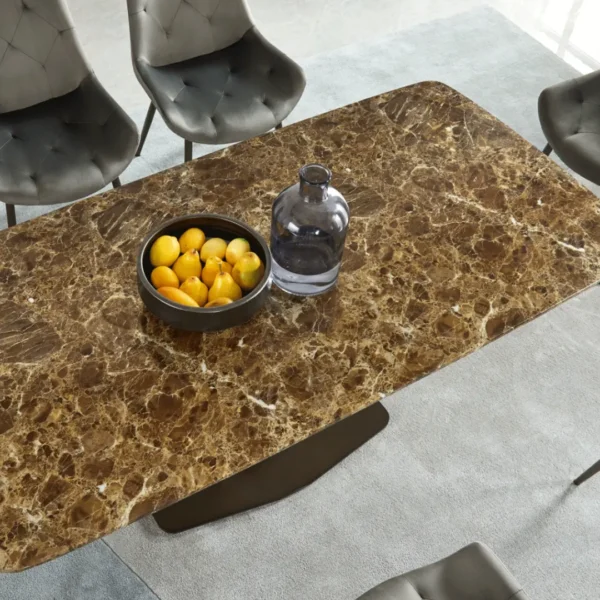 Mat, Shiny 311 Marble Dining Table