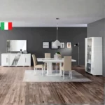 High Gloss Lacquer Lisa Dining Room Set Italy