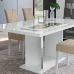 High Gloss Lacquer Lisa Dining Room Set Italy