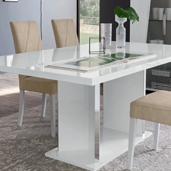 High Gloss Lacquer Lisa Dining Room Set Italy