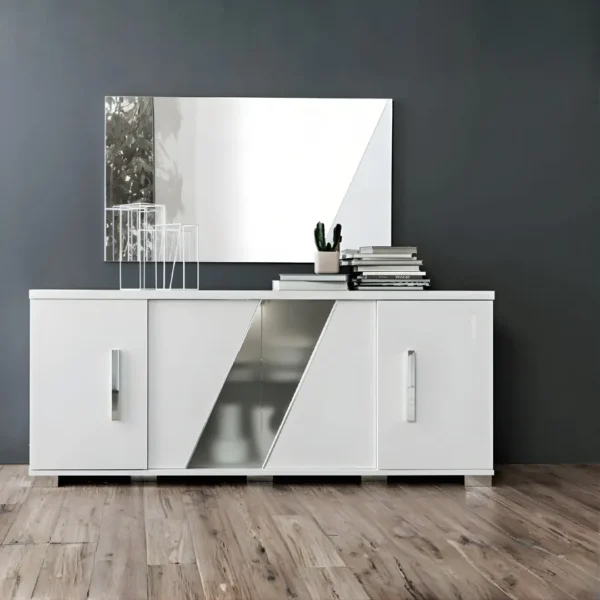 High Gloss Lacquer Lisa Dining Room Set Italy