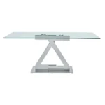 Shiny Zig Zag Dining Table By ESF Furniture