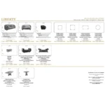 High Gloss Lacquer, Mat Liberty Day Dining Set Additional Items