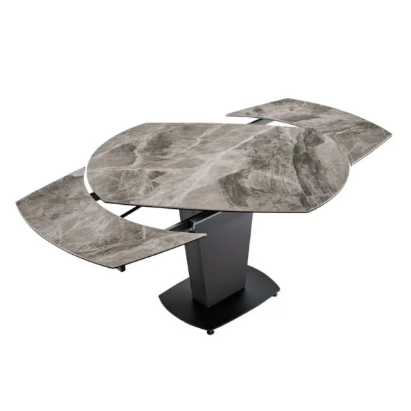 Mat, Shiny 2417 Marble Table Gray