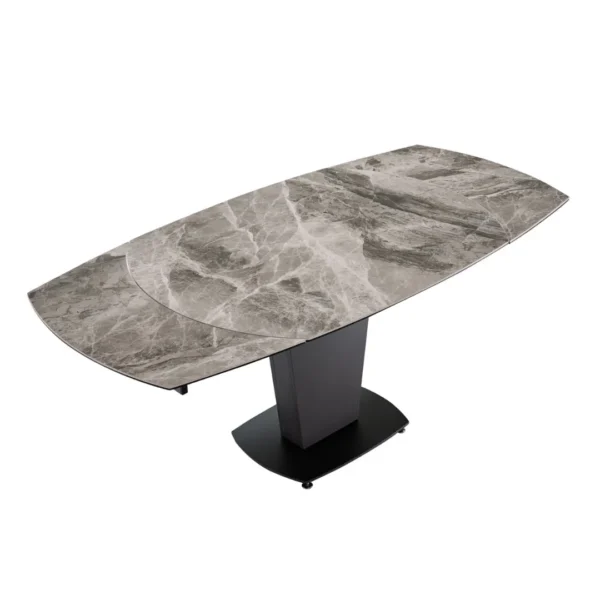 Mat, Shiny 2417 Marble Table Gray