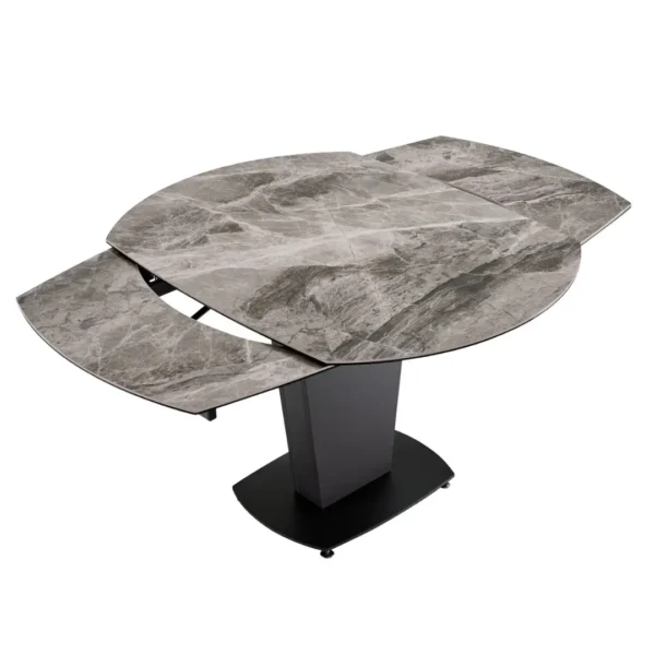 Mat, Shiny 2417 Marble Table Gray