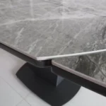 Mat, Shiny 2417 Marble Table Gray