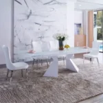 Shiny 992 Table and 6138 Chairs