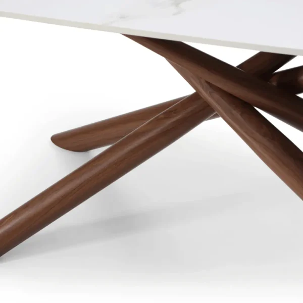 Shiny 9063 Dining Marble Table By ESF Furniture