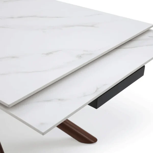 Shiny 9063 Dining Marble Table By ESF Furniture