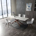 Shiny 9063 Dining Table with 1313 Chairs
