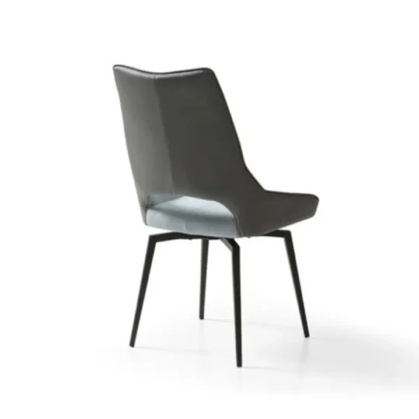 9189 Table with 1239 Swivel Blue Chairs