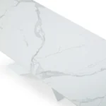 Shiny 9113 Dinning Table White with Extension