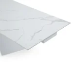 Shiny 9113 Dinning Table White with Extension