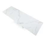 Shiny 9113 Dinning Table White with Extension